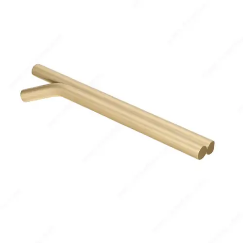 Modern Metal Pull - 1030 Matte Satin Gold Modern Metal Pull - 1030 Matte Satin Gold