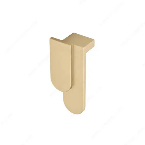 Modern Metal Pull - 1020 Matte Satin Gold Modern Metal Pull - 1020 Matte Satin Gold