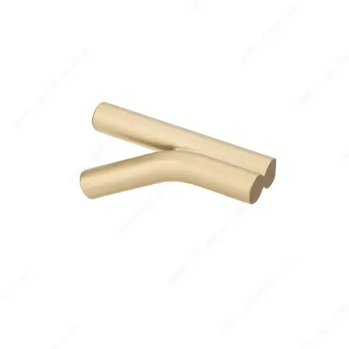 Modern Metal Pull - 1030 Matte Satin Gold Modern Metal Pull - 1030 Matte Satin Gold