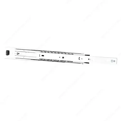 3832 - Full Extension Ball Bearing Slide - 45 kg (100lb) Capacity White 3832 - Full Extension Ball Bearing Slide - 45 kg (100lb) Capacity White