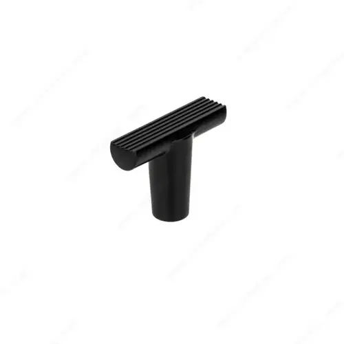 Modern Metal Knob - 2674 Matte Black Modern Metal Knob - 2674 Matte Black