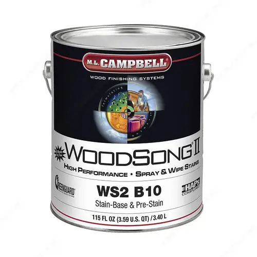 WoodSong II 10% Solids Stain Base WoodSong II 10% Solids Stain Base