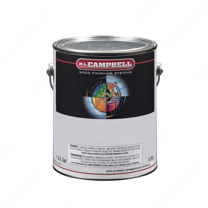 ML Campbell MLC13542401 EnviroVar Formaldehyde Free Clear Conversion Varnish Satin