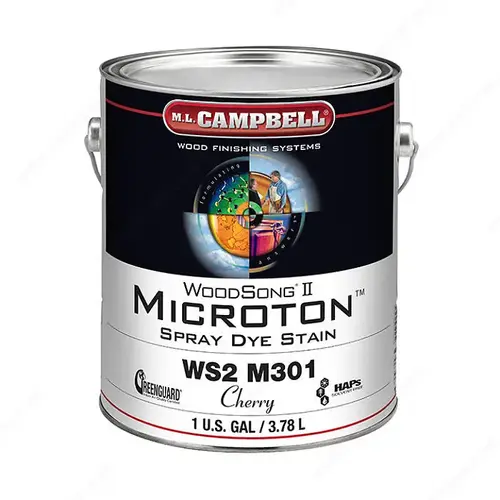 WoodSong II Microton Spray Dye Stain Cherry WoodSong II Microton Spray Dye Stain Cherry