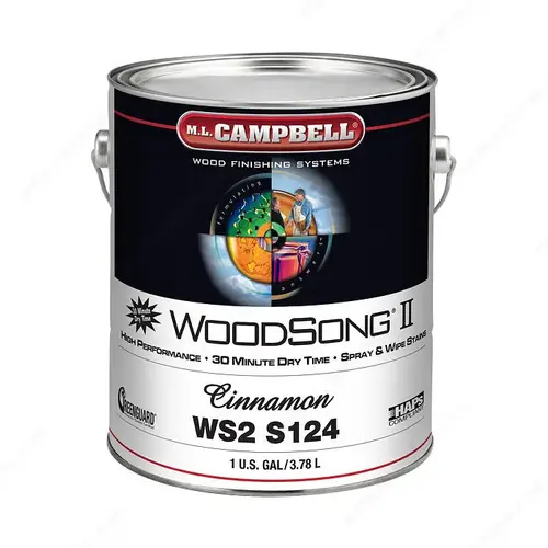 WoodSong II Spray & Wipe Stain Cinnamon WoodSong II Spray & Wipe Stain Cinnamon