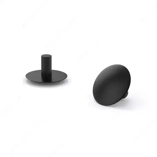 Plastic Cover Cap for Confirmat Screw Black Plastic Cover Cap for Confirmat Screw Black