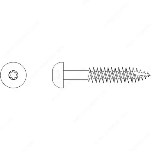 Stainless Steel, Pan Head, Torx, Wood Screw Single Lead Thread, Type 17 - pack of 4500 Stainless Steel, Pan Head, Torx, Wood Screw Single Lead Thread, Type 17 - pack of 4500