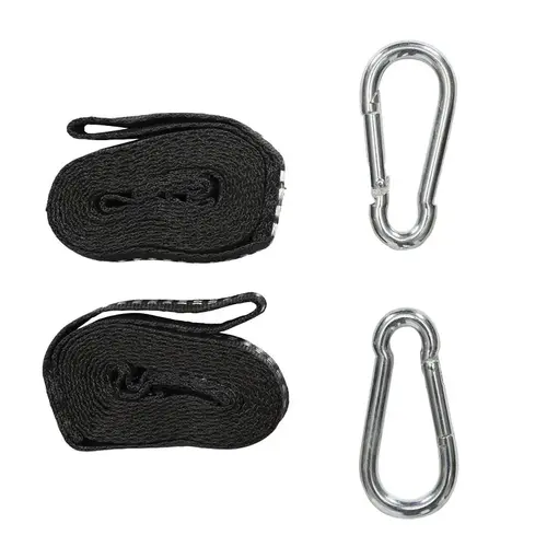 Stansport 31005 Hammock Tree Strap, Compact, Lightweight, Nylon, Black - pack of 6 Stansport 31005 Hammock Tree Strap, Compact, Lightweight, Nylon, Black - pack of 6