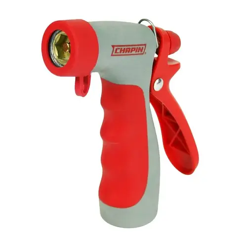 Chapin Hi-Temp Hose Nozzle, 3/4 in, GHT, 2.5 to 10 gpm, Poly, Gray Chapin Hi-Temp Hose Nozzle, 3/4 in, GHT, 2.5 to 10 gpm, Poly, Gray