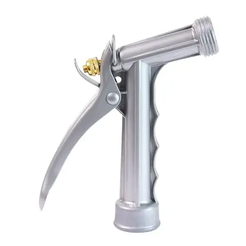 Chapin 4696 Fireman's Hose Nozzle, 3/4 in, Female GHT, 2.5 to 10 gpm, Metal/Poly, Black Chapin 4696 Fireman's Hose Nozzle, 3/4 in, Female GHT, 2.5 to 10 gpm, Metal/Poly, Black