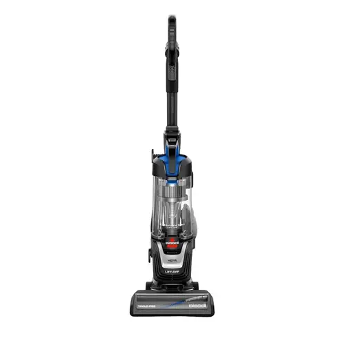 Bissell CLEANVIEW Upright Vacuum Cleaner, Washable Filter, 25 ft L Cord, Black with Cobalt Blue Bissell CLEANVIEW Upright Vacuum Cleaner, Washable Filter, 25 ft L Cord, Black with Cobalt Blue