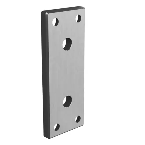 Mounting Plate For MOD 3507 MOD 3508 Satin Brushed - 12 Mounting Plate For MOD 3507 MOD 3508 Satin Brushed - 12