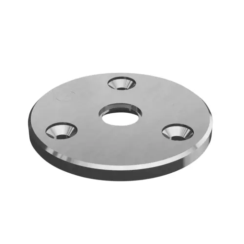 Back Plate For MOD 0809 MOD 1938 Satin Brushed - 12 Back Plate For MOD 0809 MOD 1938 Satin Brushed - 12