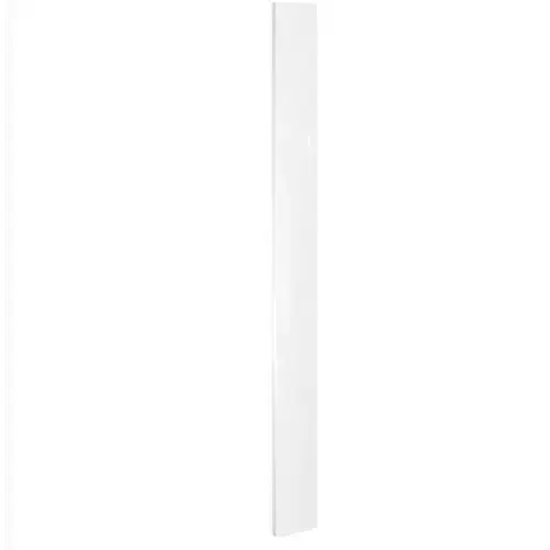 White Gloss Slab Style Kitchen Cabinet Filler (3 in W x 0.75 in D x 96 in H) White Gloss Slab Style Kitchen Cabinet Filler (3 in W x 0.75 in D x 96 in H)