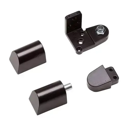 US Aluminum Style 3/4 " Left Hand Offset Door Pivot Hinge Set for Adams Rite Type Storefront Door in Duronodic US Aluminum Style 3/4 " Left Hand Offset Door Pivot Hinge Set for Adams Rite Type Storefront Door in Duronodic