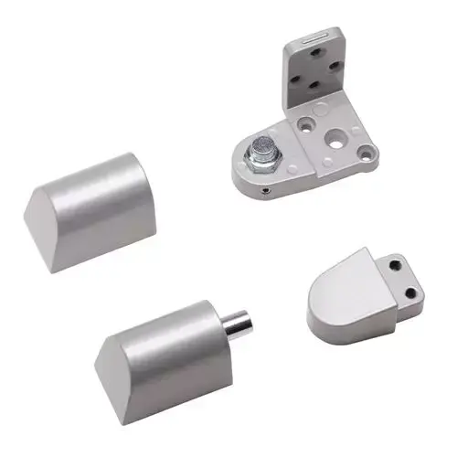 US Aluminum Style 3/4 " Right Hand Offset Door Pivot Hinge Set for Adams Rite Type Storefront Door in Aluminum US Aluminum Style 3/4 " Right Hand Offset Door Pivot Hinge Set for Adams Rite Type Storefront Door in Aluminum