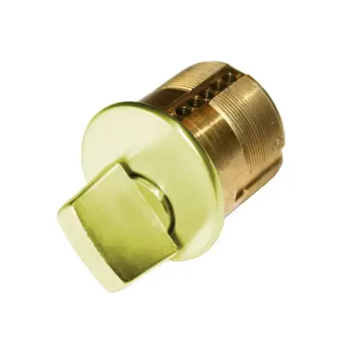 Imperial USA 1-1/4 Bright Brass Mortise Cylinder with Schlage Keyway DL-CYLTA580BSKD1-US3