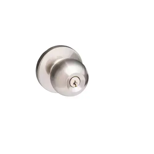 Commercial Entry Ball Knob Trim with Lock for Panic Exit Device Commercial Entry Ball Knob Trim with Lock for Panic Exit Device
