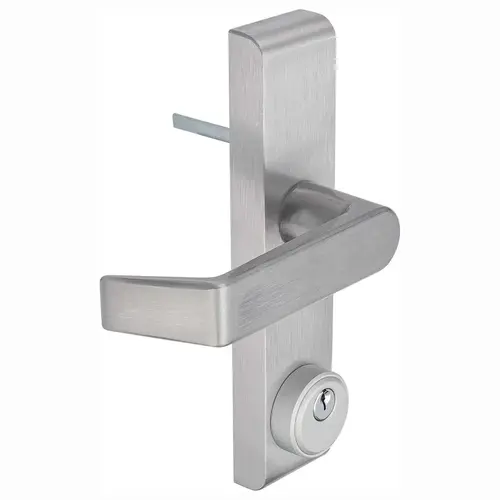 Lever Exit Trim Entry for Narrow Stile / Cross Bar Exit Devices SC1 KD - Powder Coated Aluminum Lever Exit Trim Entry for Narrow Stile / Cross Bar Exit Devices SC1 KD - Powder Coated Aluminum