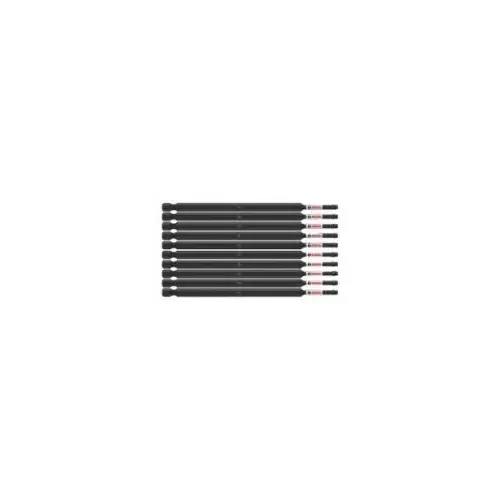 Square #2 x 6" Impact Tough Pwr Bit, 10/PK Square #2 x 6" Impact Tough Pwr Bit, 10/PK