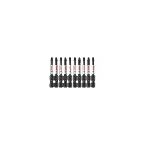 Square #2 x 2" Impact Tough Pwr Bit, 10/PK Square #2 x 2" Impact Tough Pwr Bit, 10/PK