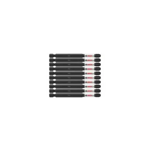 Phillips #3 x 3.5 Impact Tough Pwr Bit, 10/PK Phillips #3 x 3.5 Impact Tough Pwr Bit, 10/PK
