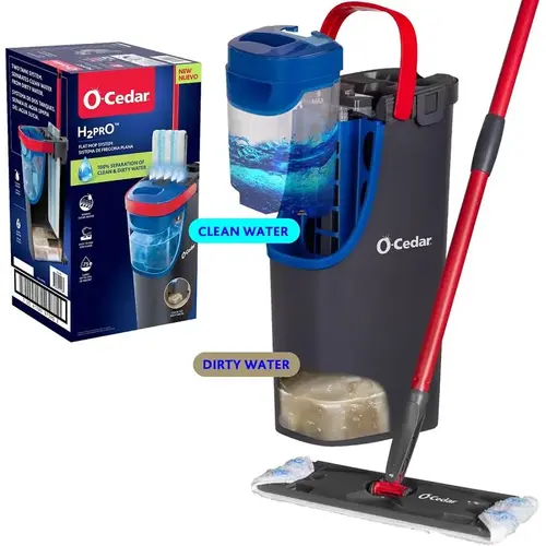 O-Cedar H2pO Flat Mop System O-Cedar H2pO Flat Mop System