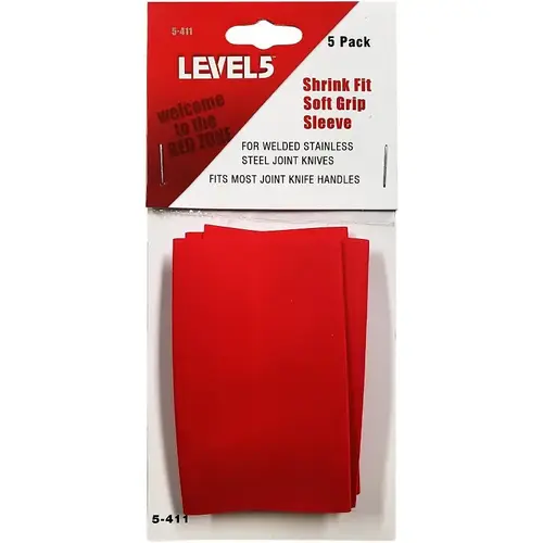 Level5 Heat-Shrink Handle Grip, For: Level5 Welded Joint Knives - pack of 5 Level5 Heat-Shrink Handle Grip, For: Level5 Welded Joint Knives - pack of 5