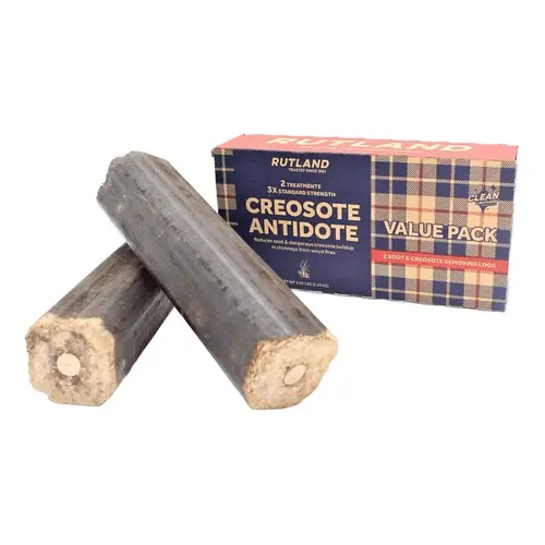 Rutland Chimney Cleaning Fire Log - pack of 2 Rutland Chimney Cleaning Fire Log - pack of 2