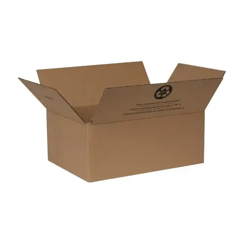 Duck Corrugated Box, 8 in L, 11-3/4 in W, 32 lb, Cardboard, Brown Duck Corrugated Box, 8 in L, 11-3/4 in W, 32 lb, Cardboard, Brown