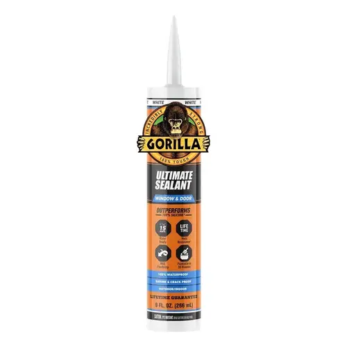 WINDOW&DOOR SEALANT WHITE 9OZ WINDOW&DOOR SEALANT WHITE 9OZ
