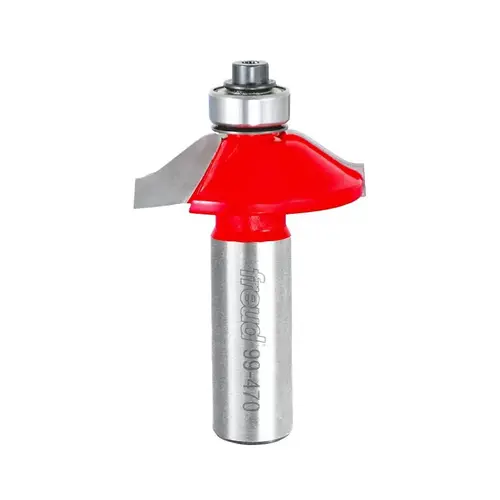 Freud Reversible Wainscoting Bit, 1-1/2 in Dia Cutter, 2-1/4 in OAL, 1/2 in Dia Shank, 2-Cutter, Carbide Freud Reversible Wainscoting Bit, 1-1/2 in Dia Cutter, 2-1/4 in OAL, 1/2 in Dia Shank, 2-Cutter, Carbide
