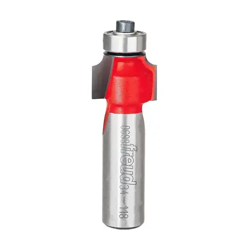 Freud Router Bit, 3/4 in Dia Cutter, 2-1/2 in OAL, 1/2 in Dia Shank, 2-Cutter, Carbide Freud Router Bit, 3/4 in Dia Cutter, 2-1/2 in OAL, 1/2 in Dia Shank, 2-Cutter, Carbide