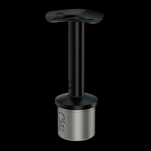 90 degree 1.5\" Post Bracket 304 SS MOD 0702 90 degree 1.5\" Post Bracket 304 SS MOD 0702