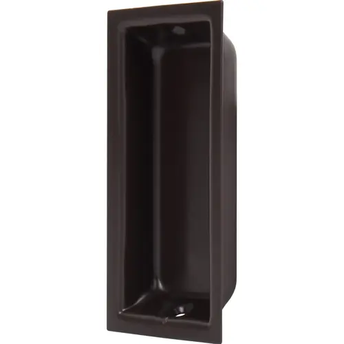 Large Rectangular Flush Pull, 3-5/8" x 1-3/4" x 17/32", Oil-Rubbed Bronze Large Rectangular Flush Pull, 3-5/8" x 1-3/4" x 17/32", Oil-Rubbed Bronze
