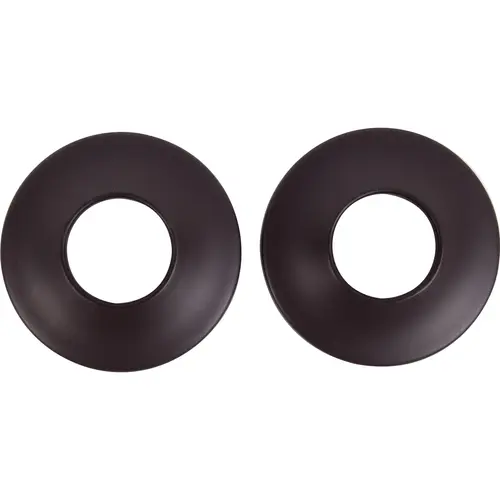 Flanges for Straight Shower Rods, Concealed Screws, Dark Bronze Flanges for Straight Shower Rods, Concealed Screws, Dark Bronze