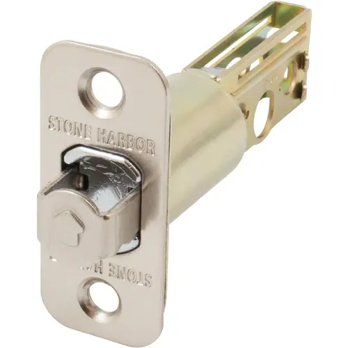 Latch for Round Pocket Door Locks, Passage (Hall/Closet), 2-3/8 Inches, Satin Nickel Latch for Round Pocket Door Locks, Passage (Hall/Closet), 2-3/8 Inches, Satin Nickel