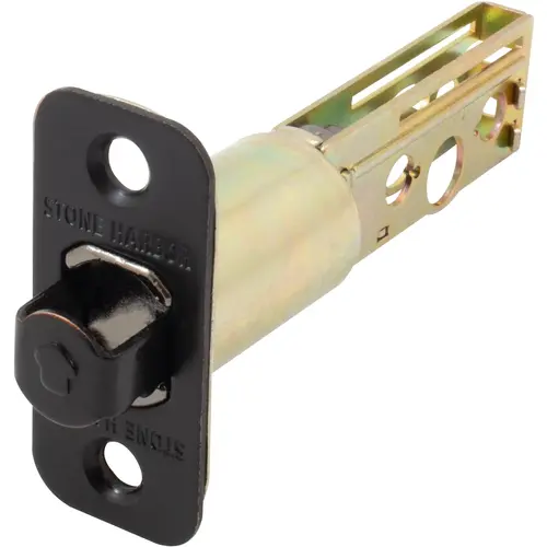 2-3/4" Passage Latch for Round Pocket Door Lock - Satin Brass 2-3/4" Passage Latch for Round Pocket Door Lock - Satin Brass