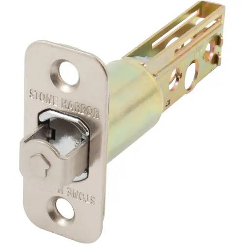 Latch for Round Pocket Door Locks, Passage (Hall/Closet), 2-3/4 Inches, Satin Nickel Latch for Round Pocket Door Locks, Passage (Hall/Closet), 2-3/4 Inches, Satin Nickel