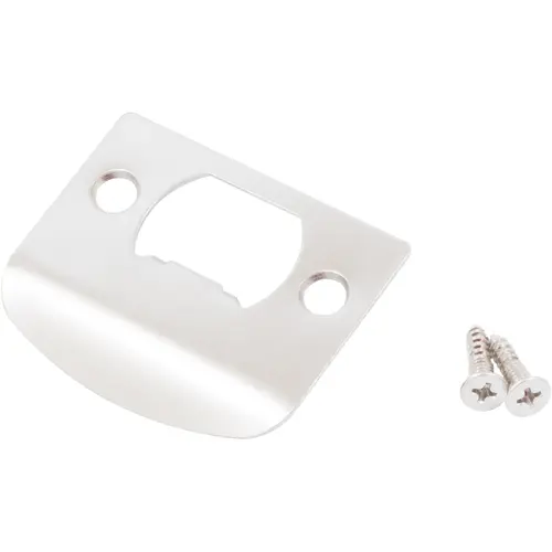 Full Lip Square Corner Strike Plate, 2-1/4 Inches, 1-5/8" Center-to-Center, Satin Nickel Full Lip Square Corner Strike Plate, 2-1/4 Inches, 1-5/8" Center-to-Center, Satin Nickel
