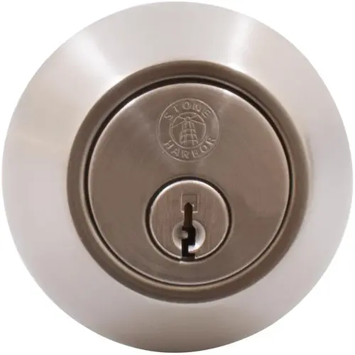 Grade 3 Deadbolt, Double Cylinder, KW Keyway, Satin Nickel Grade 3 Deadbolt, Double Cylinder, KW Keyway, Satin Nickel
