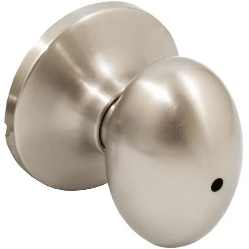 Springhill Door Knob, Privacy (Bed/Bath) Latch, Satin Nickel Springhill Door Knob, Privacy (Bed/Bath) Latch, Satin Nickel