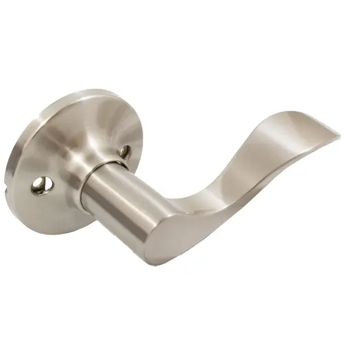 Beaverton Door Lever, Dummy (Non-Turning) Latch, Right-Handed, Satin Nickel Beaverton Door Lever, Dummy (Non-Turning) Latch, Right-Handed, Satin Nickel