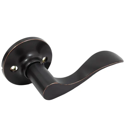 Beaverton Door Lever, Dummy (Non-Turning) Latch, Right-Handed, Vintage Bronze Beaverton Door Lever, Dummy (Non-Turning) Latch, Right-Handed, Vintage Bronze