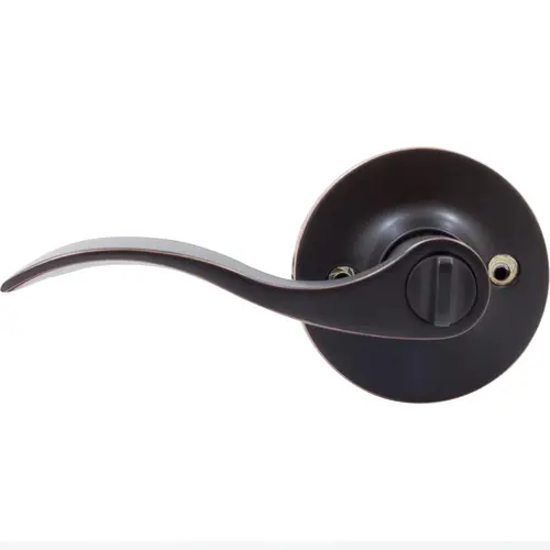 Beaverton Door Lever, Entry Latch, SC Keyway, Vintage Bronze Beaverton Door Lever, Entry Latch, SC Keyway, Vintage Bronze