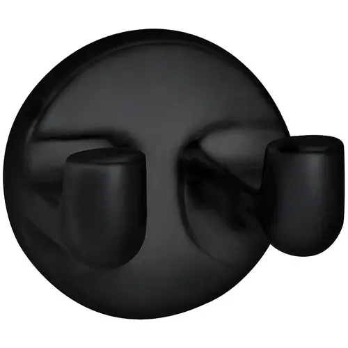 Infinity Double Robe Hook - Black Infinity Double Robe Hook - Black
