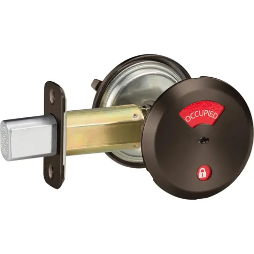 Indicator Grade 2 Deadbolt - Dark Oxidized Satin Bronze Indicator Grade 2 Deadbolt - Dark Oxidized Satin Bronze