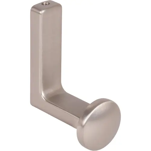 Modern Round Robe Hook, Satin Nickel Modern Round Robe Hook, Satin Nickel