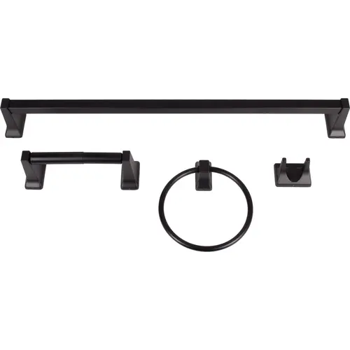 Lakewood Bathroom Set, 4-Piece, Satin Nickel Lakewood Bathroom Set, 4-Piece, Satin Nickel