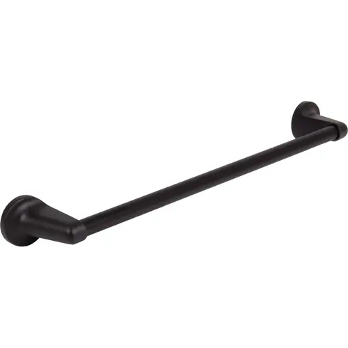 Harbor Mist Towel Bar, 24 Inches, Matte Black Harbor Mist Towel Bar, 24 Inches, Matte Black